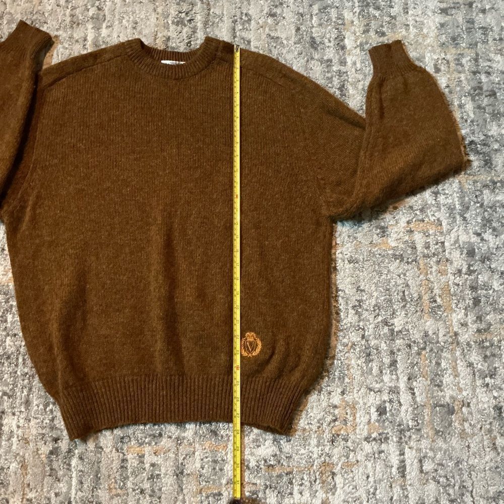 VINTAGE VALENTINO UOMO WOOL SWEATER! EUC! SIZE L - Picture 5 of 8